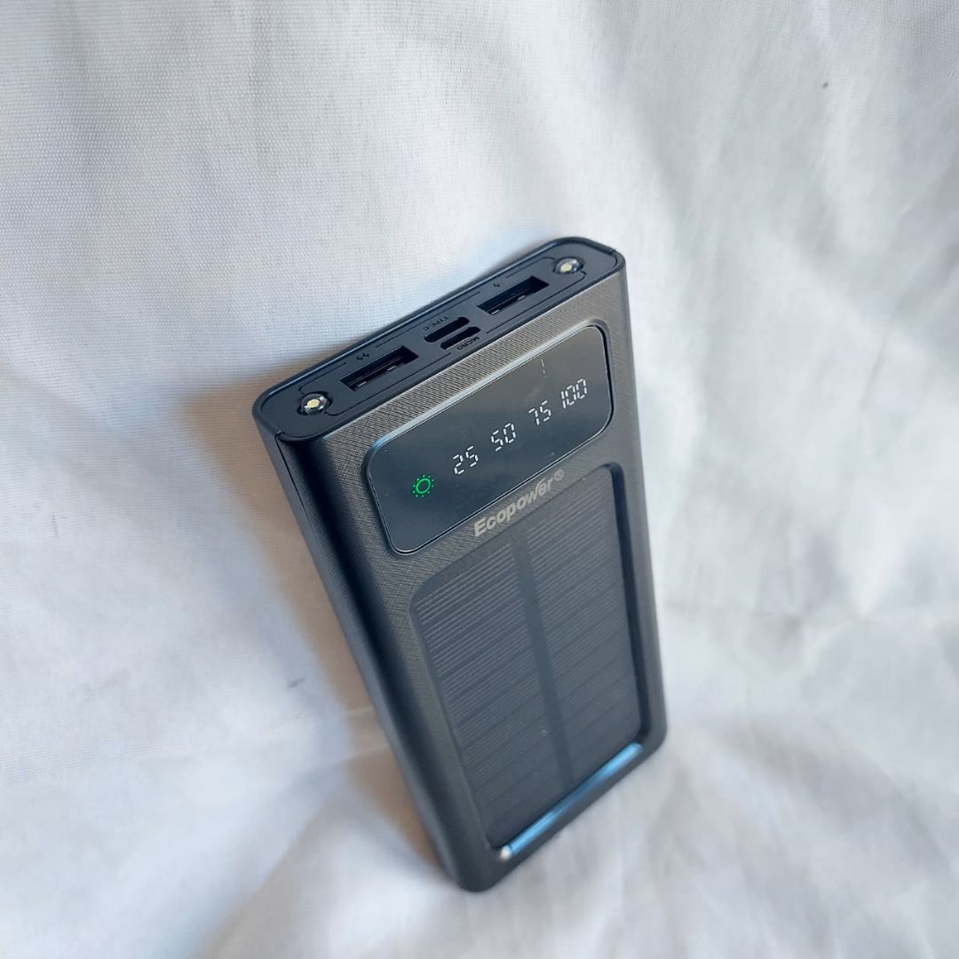 Cargador Portatil Solar 12000 mAh
