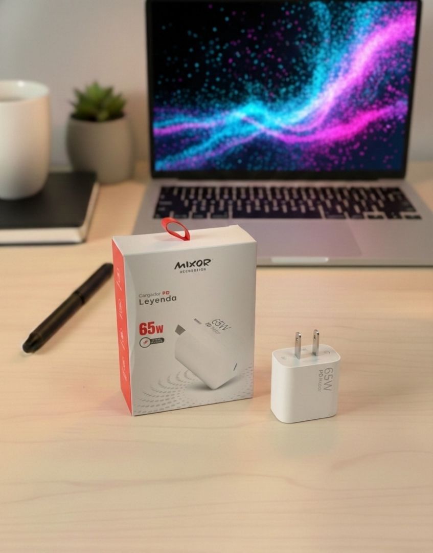 Cabezar Carga Rapida 65W