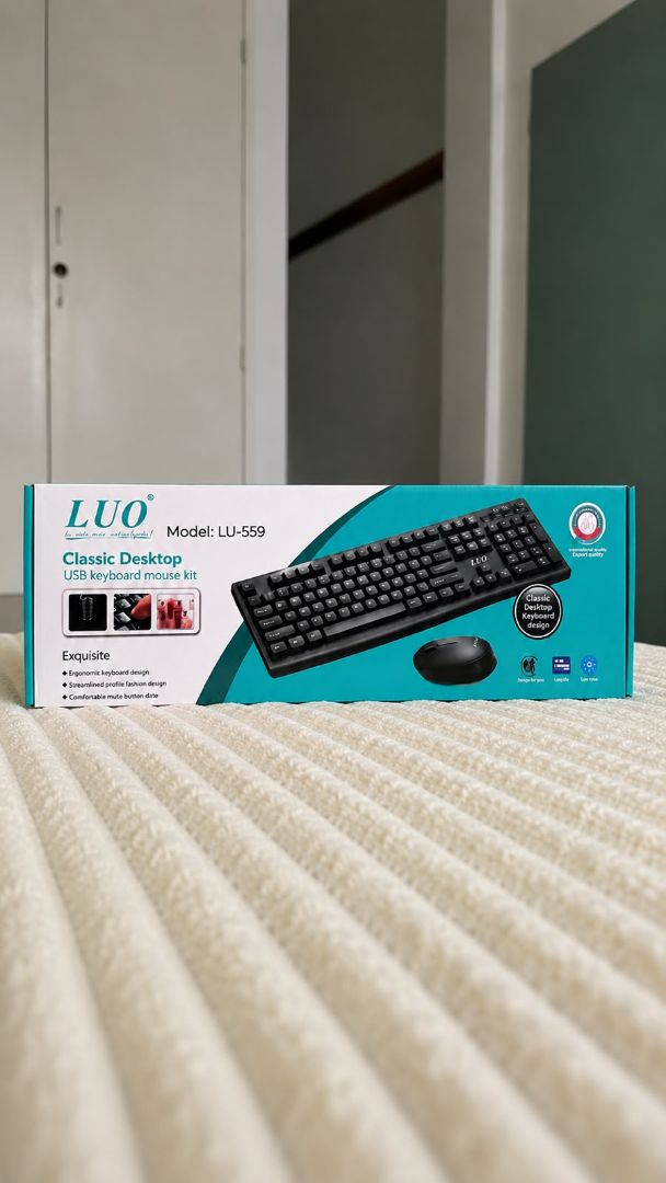 Combo Teclado + Mouse Inalambrico