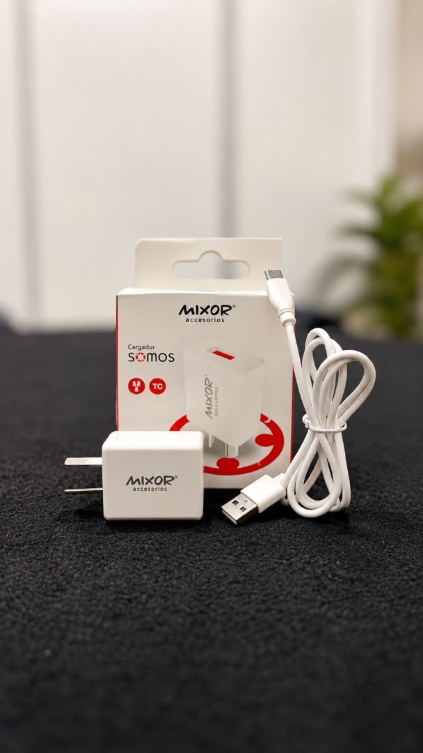 Cabezal Somos 3.8A + Cable Tipo C 